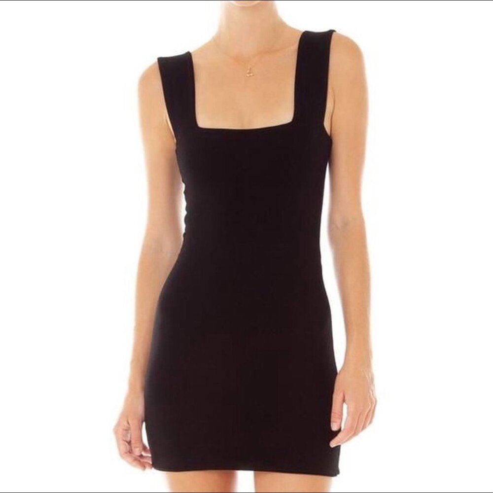 Are You Am I Kimba Dress Black L